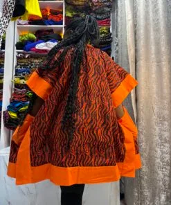 Kitenge Kimono – Solid Trim (Classic)