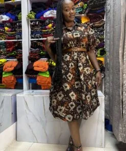 Petal Mood Batiki Dress