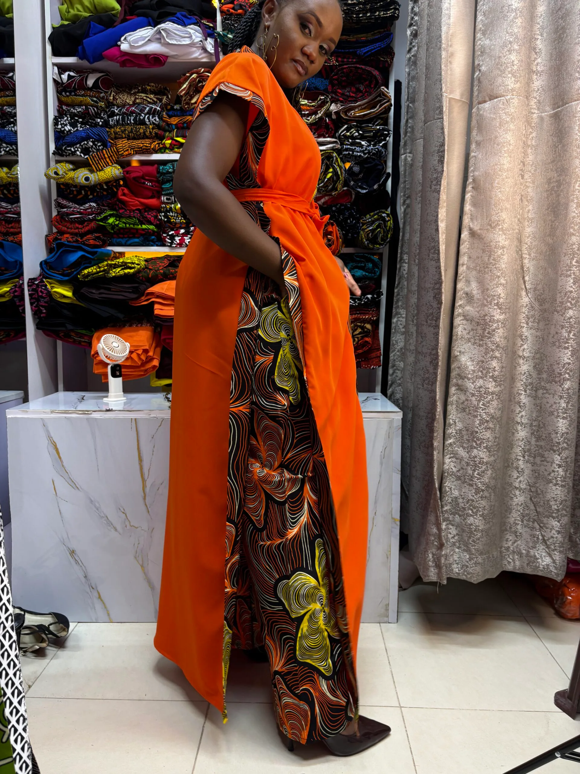 Weekend Glow Kimono & Palazzo Set - Dusk