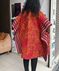Alternative view of Ruby Heritage Kimono