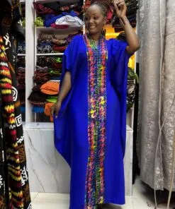 Sapphire Soiree Ankara Kaftan