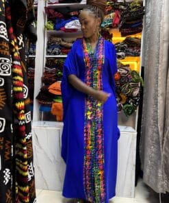 Sapphire Soiree Ankara Kaftan