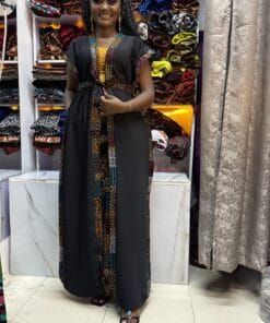Onyx Empress Kimono & Palazzo Set