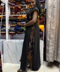 Onyx Empress Kimono & Palazzo Set