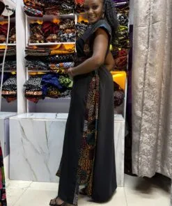 Onyx Empress Kimono & Palazzo Set