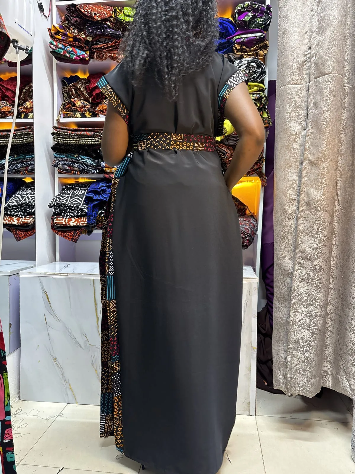 Onyx Empress Kimono & Palazzo Set