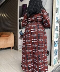 Maroon Uhuru Kimono Cover