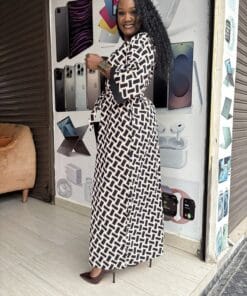 Monochrome Muse Geo Duster Kimono