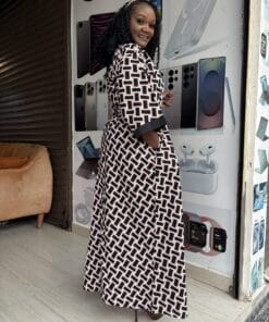 Monochrome Muse Geo Duster Kimono