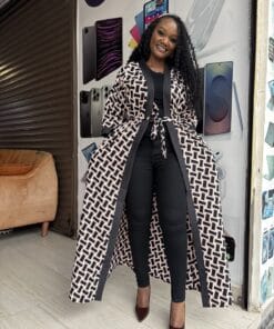 Monochrome Muse Geo Duster Kimono