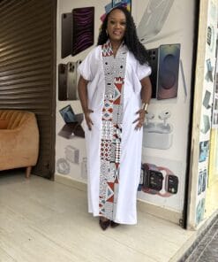 Ivory Axis Ankara Kaftan
