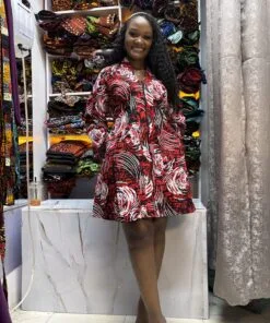 Scarlet Reverie Shift Dress