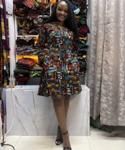Nairobi Fiesta Ankara Shift Dress