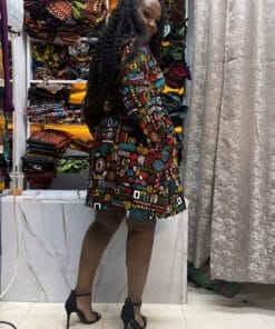 Nairobi Fiesta Ankara Shift Dress