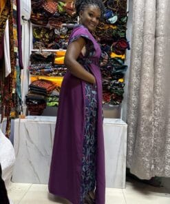 Plum Essence Kimono & Palazzo Set