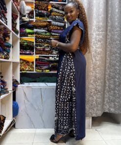Indigo Heritage Kimono & Palazzo Set